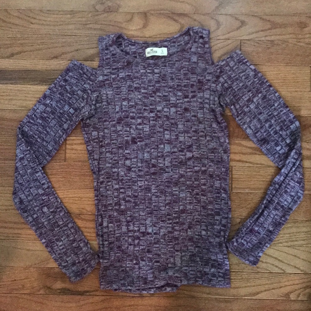 Hollister Stretchy Purple Sweater Small